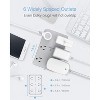 USB Wall Charger, Multi Outlet Extender Surge Protector, 6 Electrical Outlets Expander with 3 USB Charging Ports, 1080 Joules Multiple Plug Splitter - 4 of 4