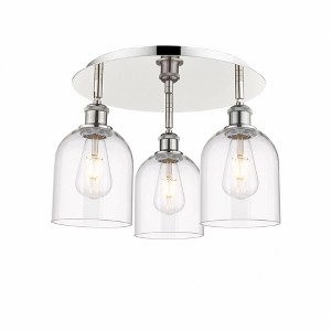 Bella - 3 Light Flush Mount In Industrial Style-10.5 Inches Tall and 17.25 Inches Wide - 1 of 1