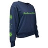 NBA Minnesota Timberwolves Women's Long Sleeve V-Neck Fleece Sweatshirt - 3 of 4