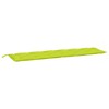 vidaXL Garden Bench Cushion Bright Green 78.7"x19.7"x2.8" Oxford Fabric - 2 of 4