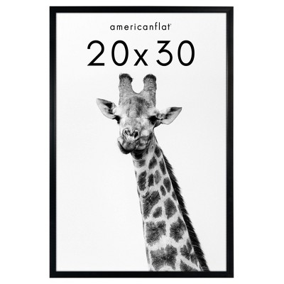 Americanflat Gallery-Style Picture Frame to Secure Artwork, Prints, and Photos