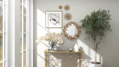 Set Of 3 Metal Starburst 3d Wall Decor Gold - Olivia & May : Target