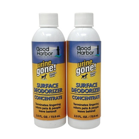 Urine Gone Envirocare Surface Odor Remover Concentrate Refill - 2.5 Fl Oz/2pk  : Target