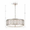 Crystorama Lighting Graham 6 - Light Pendant in  Antique Silver - 2 of 3