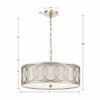 Crystorama Lighting Graham 6 - Light Pendant in  Antique Silver - image 2 of 3