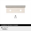 Amerock Streamline II 1-3/4 inch (44mm) Length Cabinet Finger Edge Pull - 3 of 4