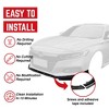 AMERICAN MODIFIED 2018 to 2020 Honda Accord Aerodynamic Front Lip Spoiler - 4 of 4
