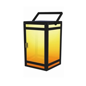 Portable Solar Outdoor Lantern with Frost Panel - Techko Maid: Weather-Resistant, LED Camping Light, 12-Hour Run Time - 1 of 4