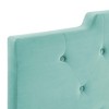 Modway MOD-6186 Juliet Tufted Performance Velvet California King Headboard in Mint - 3 of 4