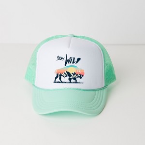 Simply Sage Market Stay Wild Buffalo Adult Foam Trucker Hat - 1 of 1