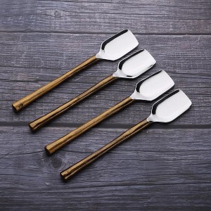 Inox Artisans Camellia Stilton Scoop 4 Pc. Set - 1 of 4