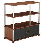 Highboy TV Stand for TVs up to 37" Cherry Red - Breighton Home