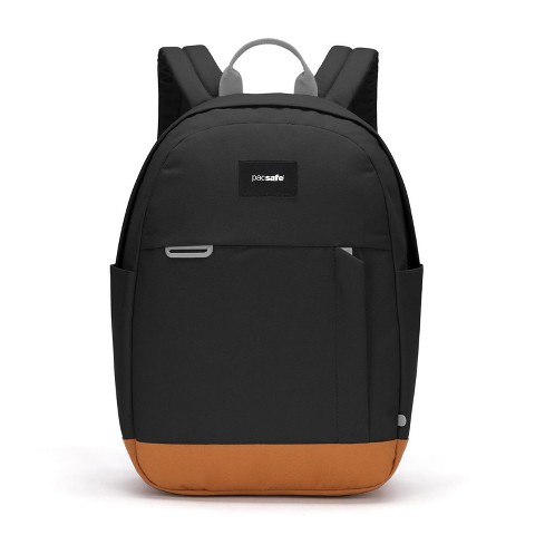 Pacsafe GO 15L Anti Theft Backpack (Jet Black, 15 Litre)