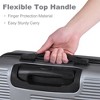 3 Piece Light Weight Luggage Sets With Tsa Lock, ABS Suitcase Set With Hooks And Spinner Wheels For Travel, Multi-Color Available - 4 of 4
