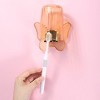 Unique Bargains Cute Bathrooms Wall Mounted Toothbrush Holder 4.33"x3.35" 1 Set - 4 of 4