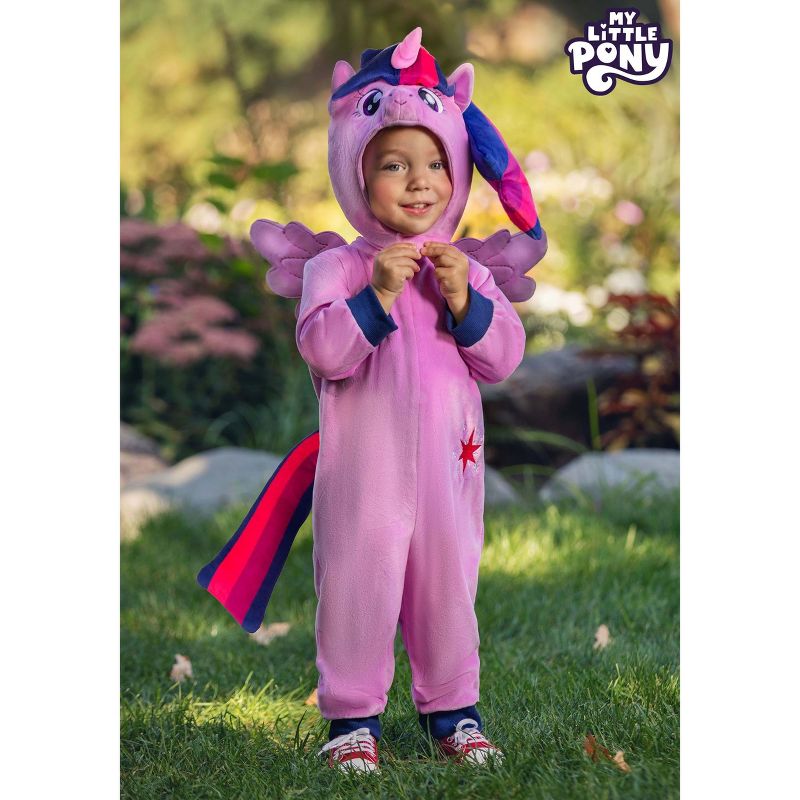 HalloweenCostumes.com Twilight Sparkle My Little Pony Infant Costume, 2 of 6