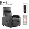 IULULU Recliner Chair, Home Theater Seat with Lumbar Support for Living Room - 2 of 4