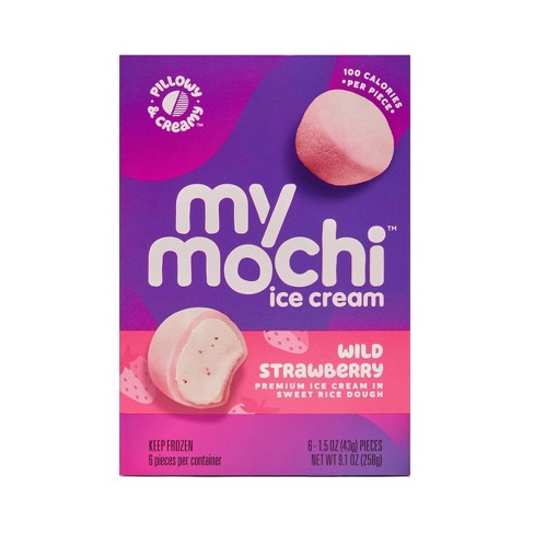 My/mochi Strawberry Ice Cream - 6pk : Target