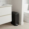 Innovaze 45L / 11.9 Gal Slim Trash Can with Soft-Close Lid & Step Pedal, Family-Friendly Waste Bin for Kitchen, Bathroom, or Office - 4 of 4