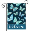 Briarwood Lane Garden Flag 12x18 For Outdoor Blue Butterflies Spring For Spring Garden Flag Flags For Outside - 2 of 4