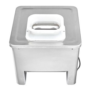 VEVOR Meat Cutter Machine, 550W Meat Slicer, 350 lb/h Commercial Meat Cutting Machine, Stainless Steel, 3.5 mm Thickness, Silver - 1 of 4