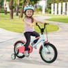 Infans 14" Kids Bike w/Adjustable Saddle Handlebar Removable Training Wheels Handbrake - 4 of 4