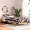 Deny Designs 2pc Twin/Twin XL Daniel Coulmann Stripes 001 P Basaltic Comforter and Sham Set - 2 of 4