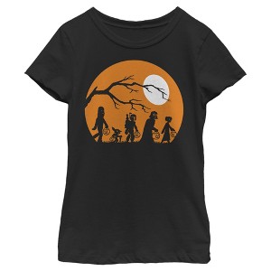Girl's Star Wars Characters Trick or Treat T-Shirt - 1 of 4