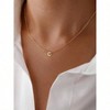 Dainty Silver Initial Necklace for Women, Personalized Letter Gift - 2 of 4