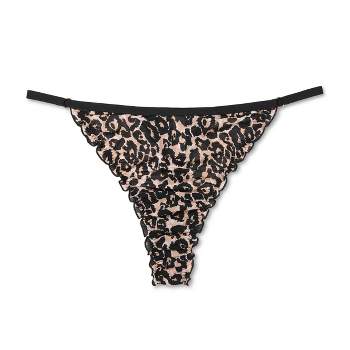 Leopard Print Mesh and Lace Push-up Teddy - Leopard