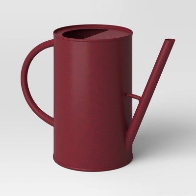 0.6gal Galvanized Steel Watering Can with Powder Coat Finish Merlot - Threshold™