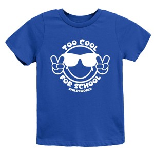 The Juniper Shop SmileyWorld Too Cool For School Youth Short Sleeve Tee - 1 of 4