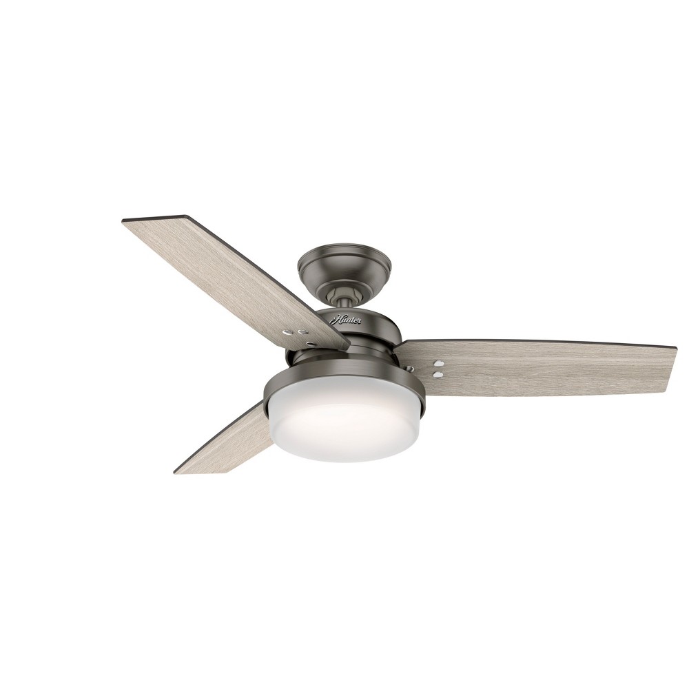 Photos - Air Conditioner 44" Sentinel Ceiling Fan with Light Kit and Handheld Remote (Includes LED