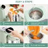 Chefhandy 5-in-1 Baby Food Maker | Auto Steam, Cook & Grind Blender | with Baby Bottle Warmer & 6 BPA-Free Pouches | Touch Screen Control, Green - 2 of 4