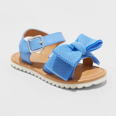 girls blue sandals