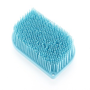 Unique Bargains Double Sided Bath Brush for Bathroom 4.17"×2.76" 1 Pc - 1 of 3