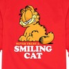 Boys' - Garfield - Never Trust Smiling Cat Long Sleeve Graphic T-Shirt - 2 of 4