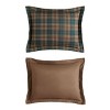 Eddie Bauer Huntley Plaid Comforter Bedding Set Brown - 4 of 4