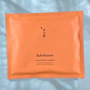 Sulwhasoo Concentrated Ginseng Renewing Creamy Mask EX - 1 pc - Ginseng Power, Creamy Dream: Unveil Your Timeless Radiance - 1 of 4