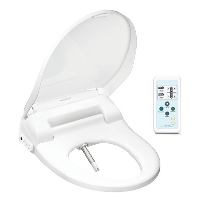SB-100R Electric Bidet Toilet Seat for Elongated Toilets White - SmartBidet