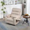 Electric Lift Recliner Chair with Massage and Heating, Cup Holder and Wireless Charging - 2 of 4
