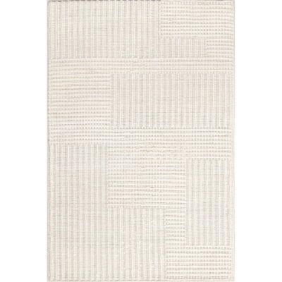 Nuloom Dorene Contemporary High-Low Striped Wool Indoor Area Rug