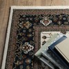 Oriental Weavers Vivian VI02B Ivory/ Navy Indoor Area Rug - 2'3" x 7'6" - 4 of 4