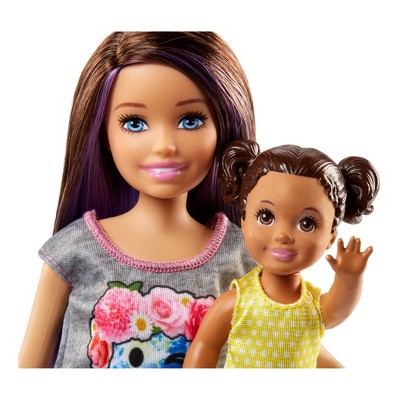 barbie skipper babysitter doll and stroller playset