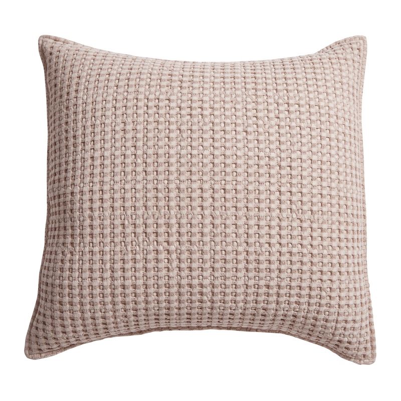 Mills Waffle Square Decorative Pillow - Levtex Home, 1 of 5
