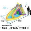 Pogo Bounce House Backyard Kids Home Water Park Inflatable Water Slide with Splash Pool - Ducks - 2 of 4