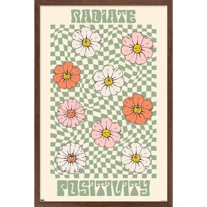 Trends International Radiate Positivity Framed Wall Poster Prints - 1 of 4