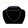 Sterling Silver Rolo Chain 20 inch 1mm Width Womens Mens Ginger Lyne Collection - 4 of 4