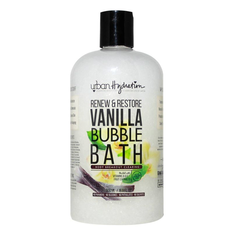 Urban Hydration Renew &#38; Restore Vanilla Bubble Bath - 16.9 fl oz, 1 of 5