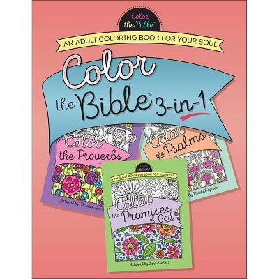 Color the Bible(r) 3-In-1 (Volume 2) - by  Lori Siebert & Michal Sparks (Paperback)